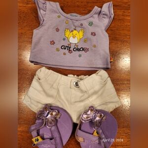 Build a Bear "cute chick" outfit